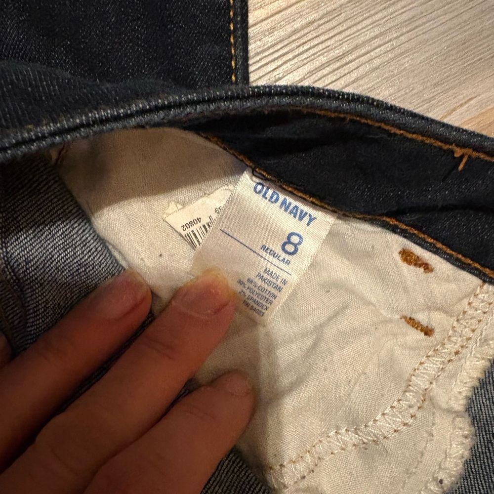Old Navy Men's Deep Indigo Skinny Jeans - Picture 3 of 4